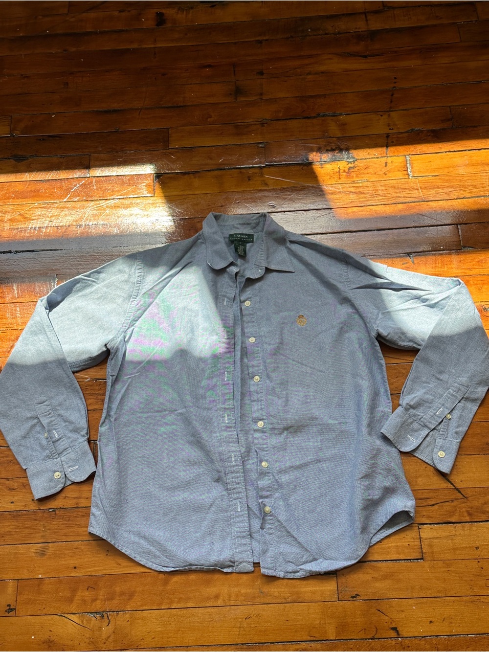 Ralph Lauren Light Blue Button-Down Shirt